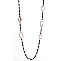 Collar Marcello Pane Mujer Rubber in Plata CLAR030 - CLAR030